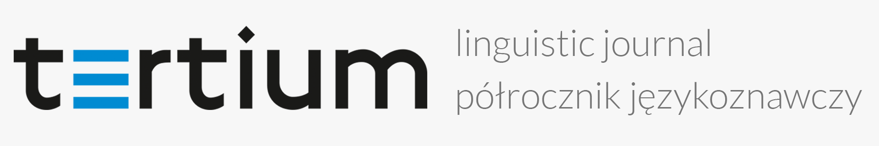 tertium linguistic journal